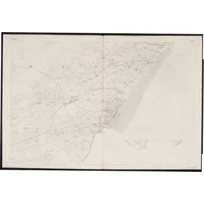 1831 Map of Donegal - Sheet 39 [with inset 39A], 1863 Print