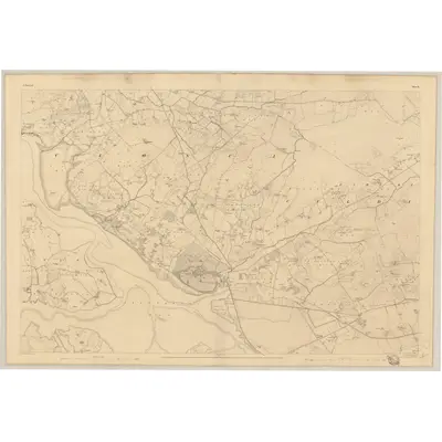 1834 Map of Donegal - Sheet 4, 1837 Print