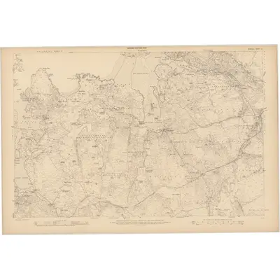 1904 Map of Donegal - Sheet 41, 1906 Print