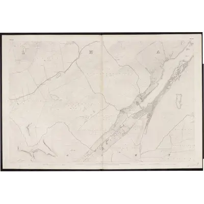 1834 Map of Donegal - Sheet 43, 1863 Print