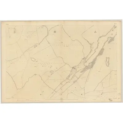 1835 Map of Donegal - Sheet 43, 1836 Print