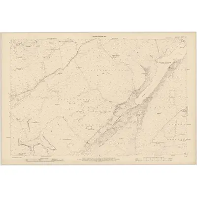 1902 Map of Donegal - Sheet 43, 1905 Print