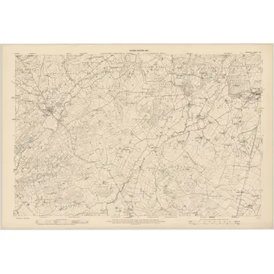1903 Map of Donegal - Sheet 45, 1905 Print