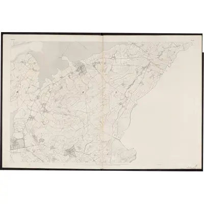 1833 Map of Donegal - Sheet 47, 1861 Print