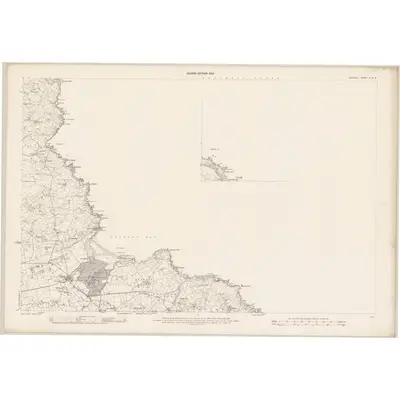 1900 Map of Donegal - Sheet 5 & 5A, 1903 Print