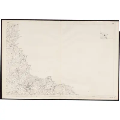 1834 Map of Donegal - Sheet 5 [with inset 5A], 1860 Print