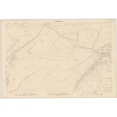 1904 Map of Donegal - Sheet 51, 1905 Print