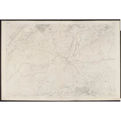 1834 Map of Donegal - Sheet 52, 1861 Print