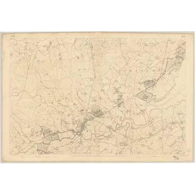 1835 Map of Donegal - Sheet 53, 1837 Print
