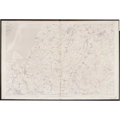 1834 Map of Donegal - Sheet 54, 1862 Print