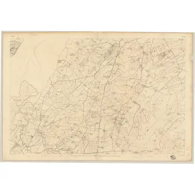 1835 Map of Donegal - Sheet 54, 1837 Print