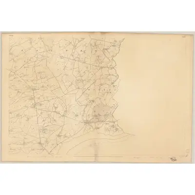1835 Map of Donegal - Sheet 55, 1837 Print