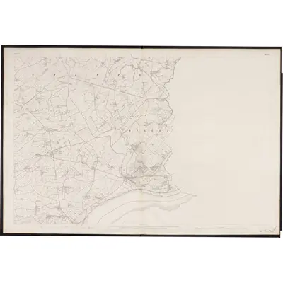 1835 Map of Donegal - Sheet 55, 1863 Print