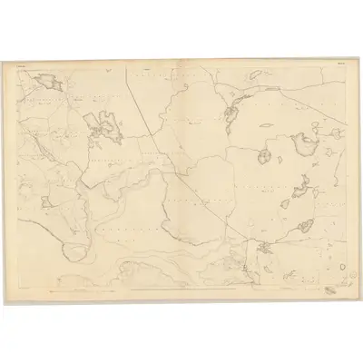 1835 Map of Donegal - Sheet 57, 1836 Print