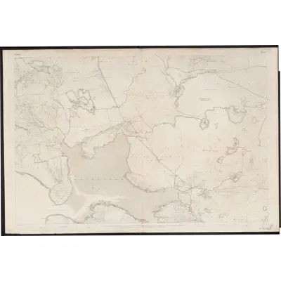 1835 Map of Donegal - Sheet 57, 1857 Print