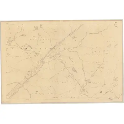 1835 Map of Donegal - Sheet 58, 1837 Print