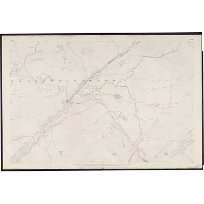 1835 Map of Donegal - Sheet 58, 1857 Print