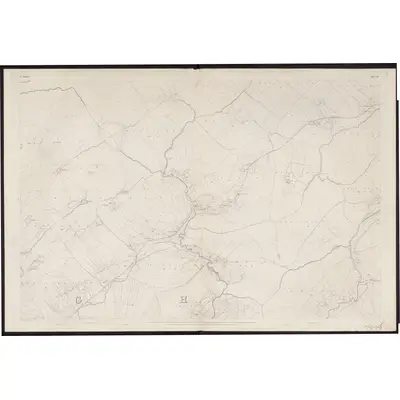 1835 Map of Donegal - Sheet 59, 1857 Print