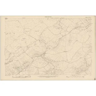 1904 Map of Donegal - Sheet 59, 1906 Print