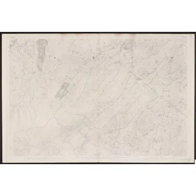 1835 Map of Donegal - Sheet 61, 1863 Print