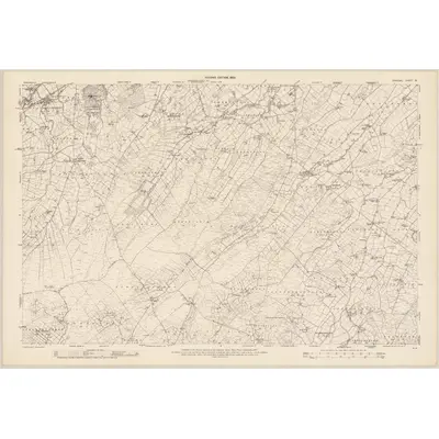 1904 Map of Donegal - Sheet 61, 1906 Print