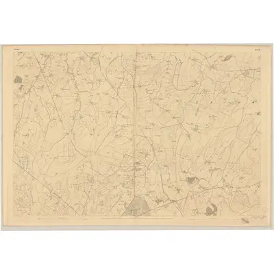 1835 Map of Donegal - Sheet 62, 1837 Print