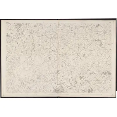 1835 Map of Donegal - Sheet 62, 1861 Print