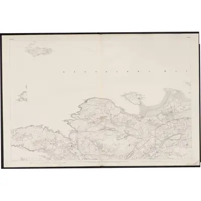 1835 Map of Donegal - Sheet 64 [with extension 64A], 1857 Print