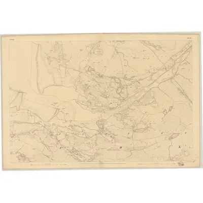 1835 Map of Donegal - Sheet 65, 1836 Print