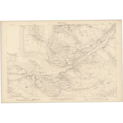 1905 Map of Donegal - Sheet 65, 1907 Print
