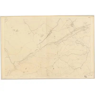 1835 Map of Donegal - Sheet 66, 1837 Print