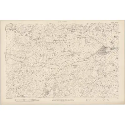 1904 Map of Donegal - Sheet 69, 1906 Print