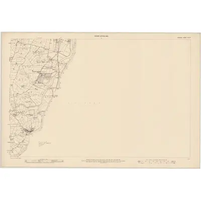 1904 Map of Donegal - Sheet 71 & 71A, 1906 Print