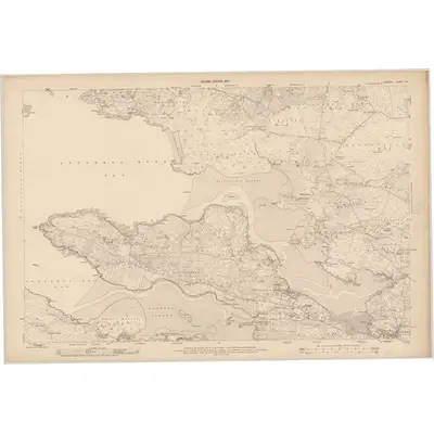 1905 Map of Donegal - Sheet 73, 1907 Print