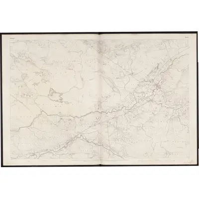 1834 Map of Donegal - Sheet 74, 1868 Print