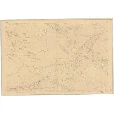 1835 Map of Donegal - Sheet 74, 1837 Print