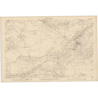 1905 Map of Donegal - Sheet 74, 1907 Print