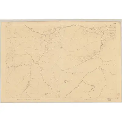 1836 Map of Donegal - Sheet 76, 1837 Print