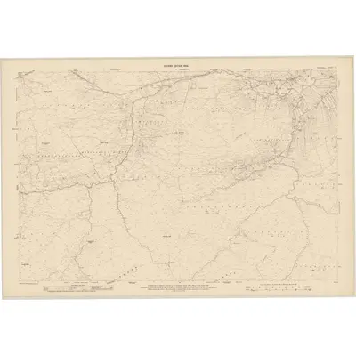 1905 Map of Donegal - Sheet 76, 1906 Print