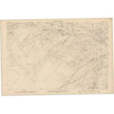 1904 Map of Donegal - Sheet 77, 1906 Print