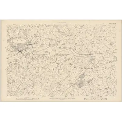 1904 Map of Donegal - Sheet 78, 1906 Print