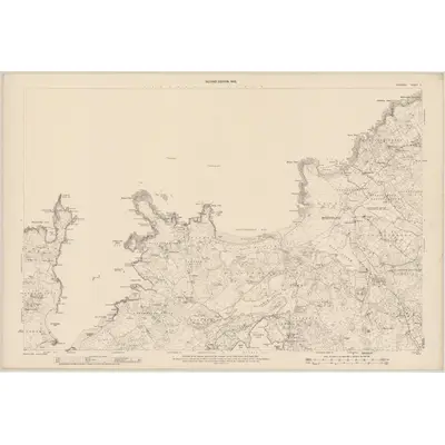 1903 Map of Donegal - Sheet 8, 1905 Print