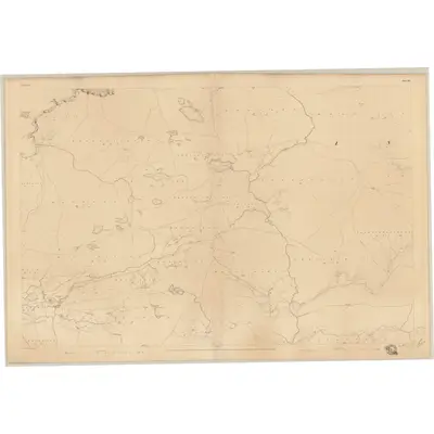1835 Map of Donegal - Sheet 81, 1837 Print