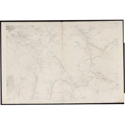 1834 Map of Donegal - Sheet 83, 1857 Print