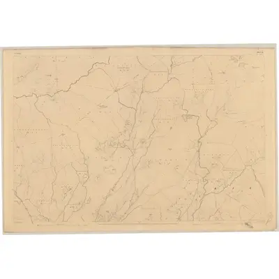 1835 Map of Donegal - Sheet 84, 1837 Print