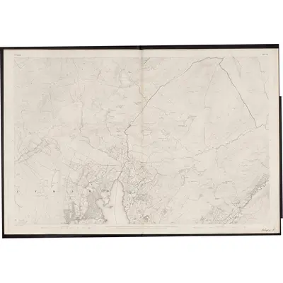 1835 Map of Donegal - Sheet 85, 1860 Print