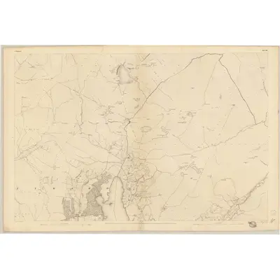1836 Map of Donegal - Sheet 85, 1837 Print