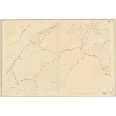 1836 Map of Donegal - Sheet 86, 1837 Print