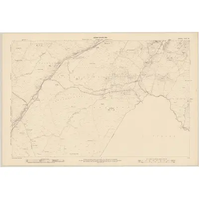 1904 Map of Donegal - Sheet 86, 1906 Print