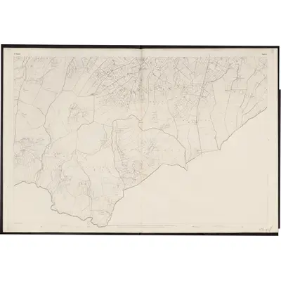 1836 Map of Donegal - Sheet 87 [with extension 87A], 1861 Print